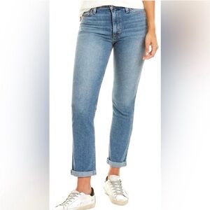 Hudson Jeans Blair High Rise Straight Crop Jeans